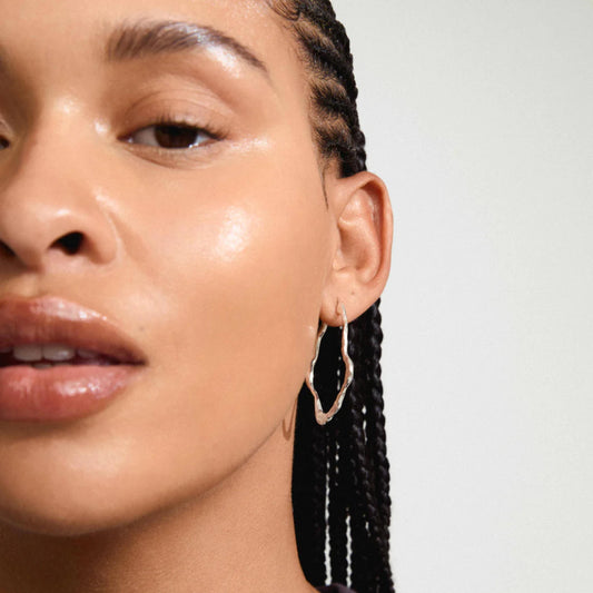 Dylan Recycled Earrings - Gold Plated