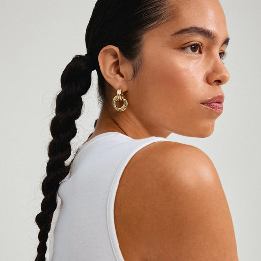 Agni Earrings - Gold Plated