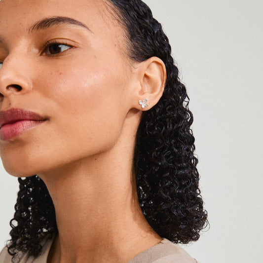 Aglaia Earrings - Silver Plated