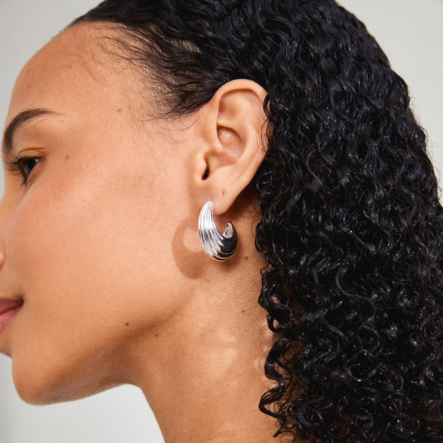 Asle Earrings - Silver Plated