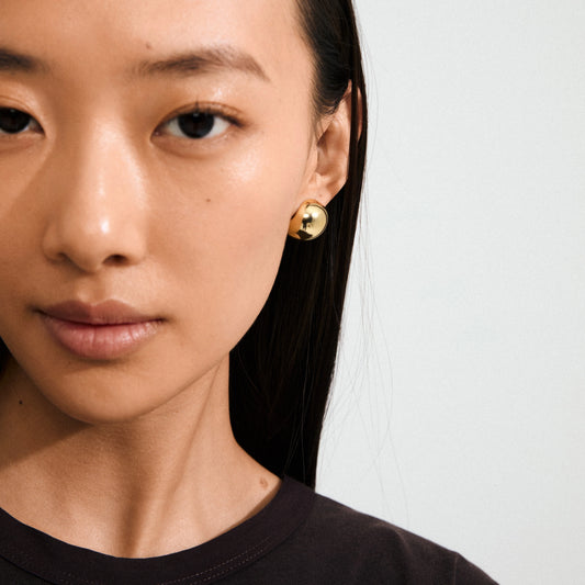 Jace Recycled Earrings - Gold Plated