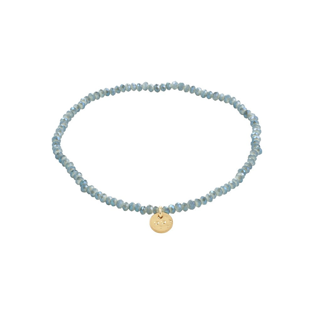Indie Bracelet - Gold Plated - Blue