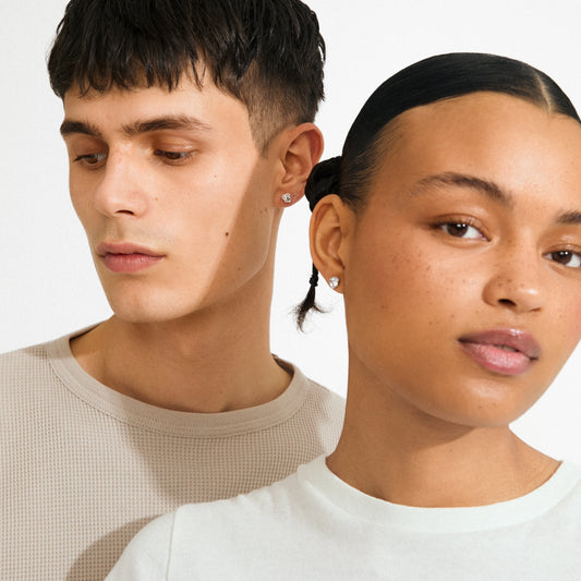 Kota Earrings - Silver Plated