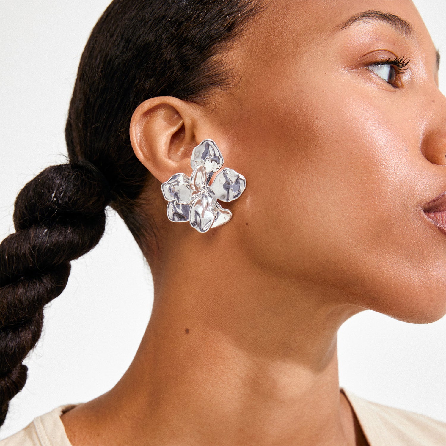 Halen Earrings - Silver Plated