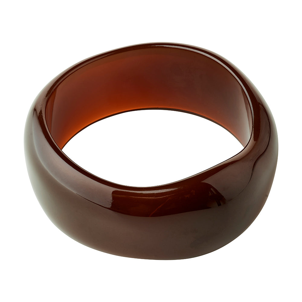 Aase Maxi Bangle - Coffee