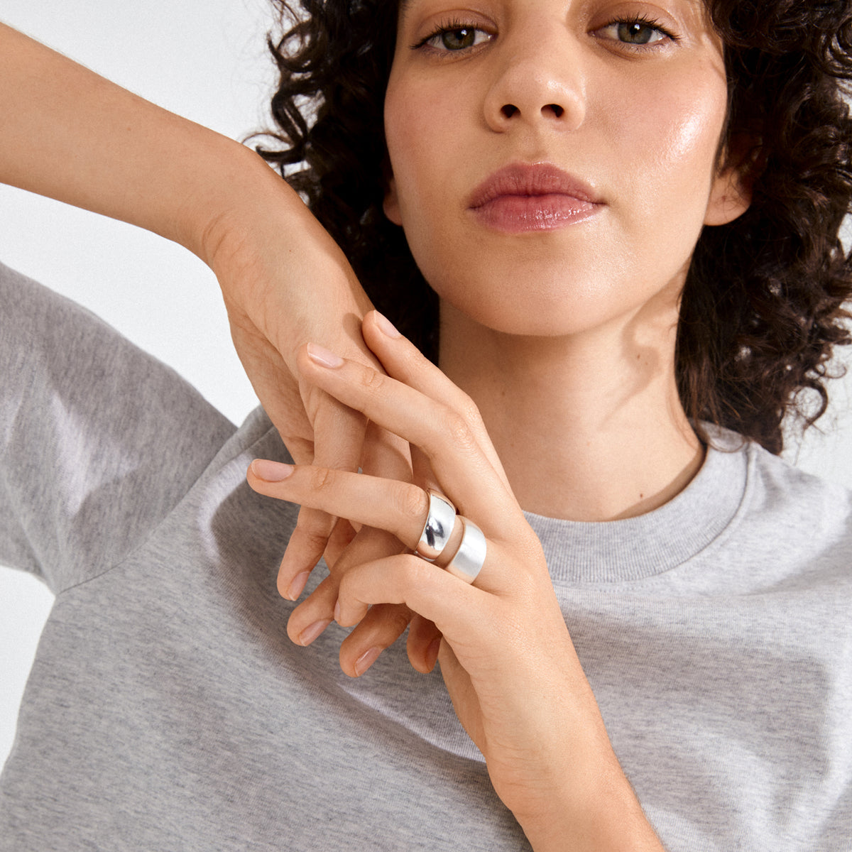 Alma Ring - Silver Plated