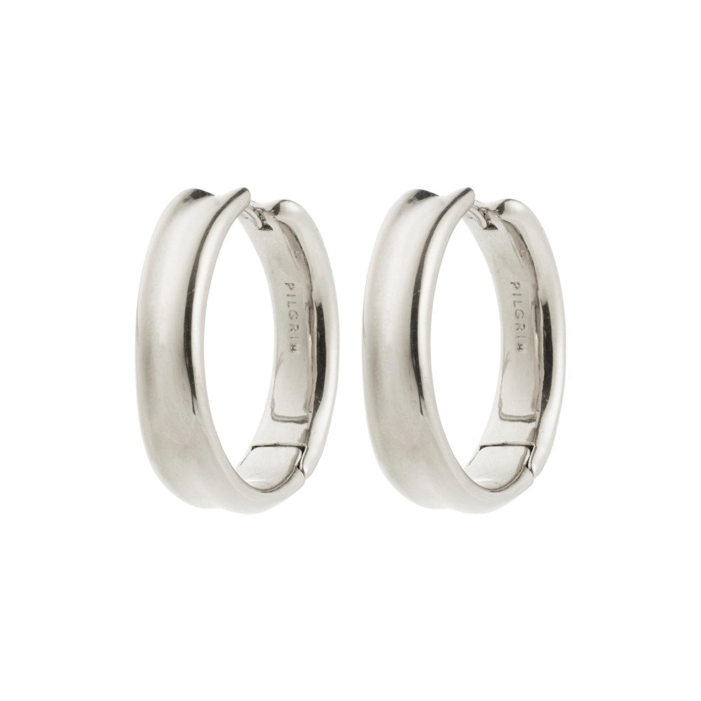 Kayden Recycled Earrings - Silver Plated