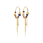 Iris Earrings - Gold Plated/Multi