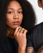 Evon Rings 2-In-1 Set - Gold-Plated