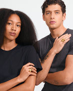 Evon Rings 2-In-1 Set - Gold-Plated