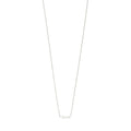 Love Recycled Necklace - Silver Plated