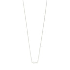 Love Recycled Necklace - Silver Plated