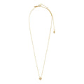 Emmett Recycled Crystal Necklace - Gold Plated