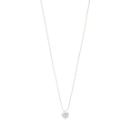 Emmett Recycled Crystal Necklace - Silver Plated