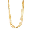 Kira Recycled Necklace - Gold Plated