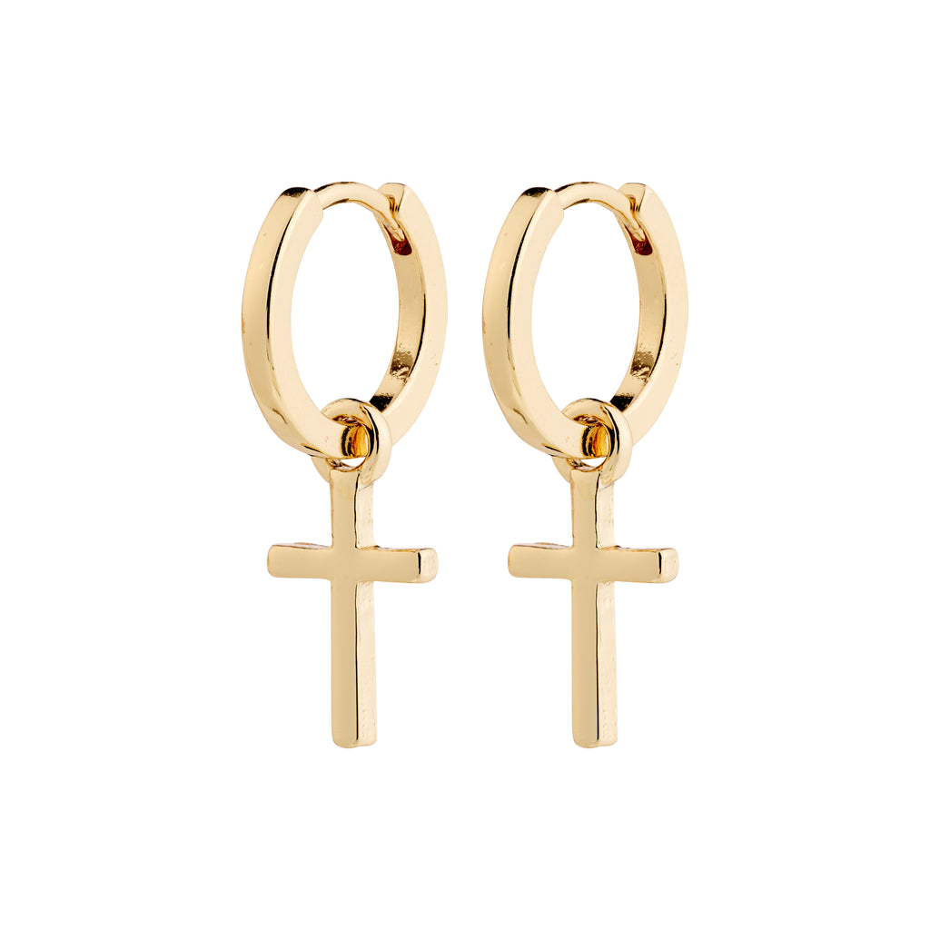 Flynn Recycled Earrings - Gold Plated