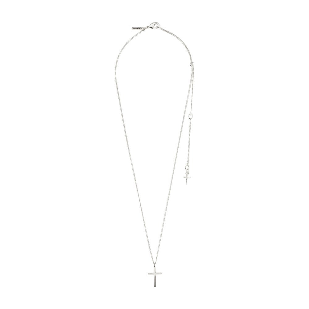 Flynn Recycled Necklace - Silver Plated