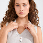 Alma Pi Necklace - Silver Plated