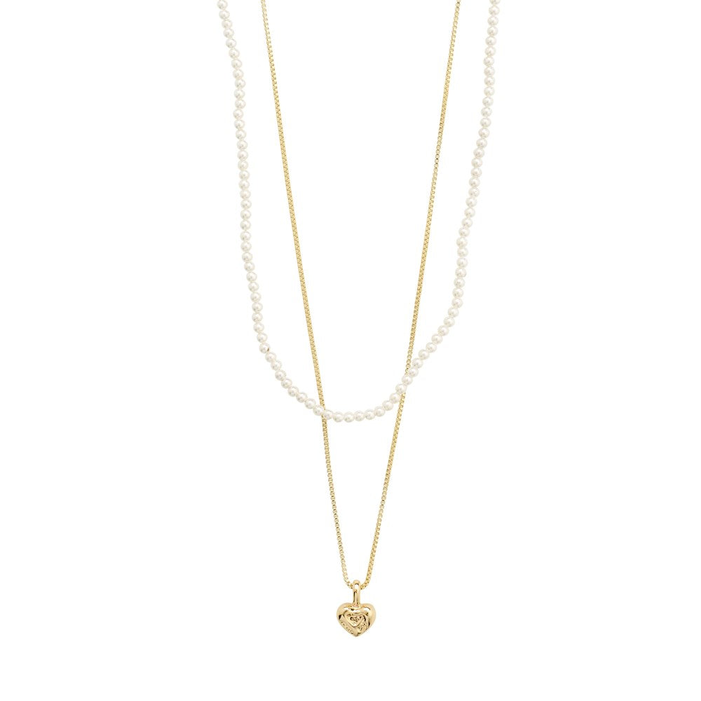 Arlet Necklace 2-In-1 Set - Gold Plated