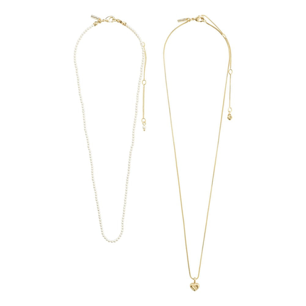 Arlet Necklace 2-In-1 Set - Gold Plated
