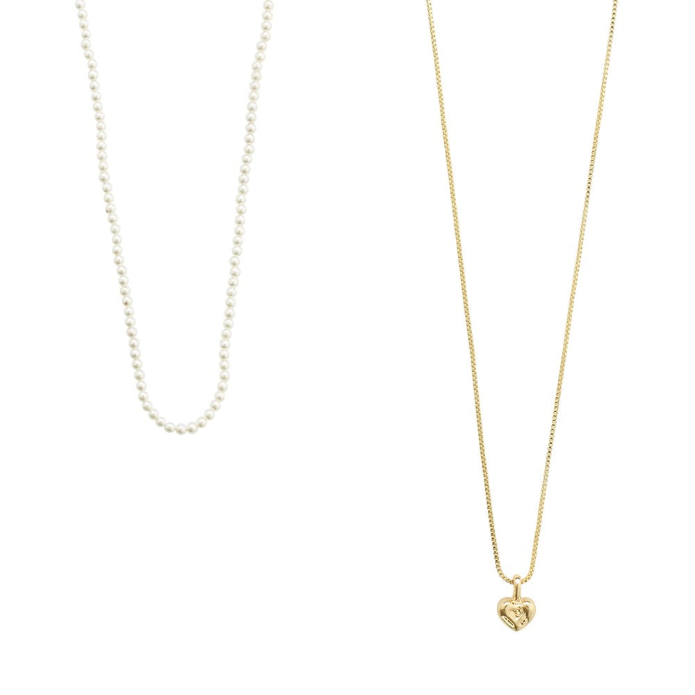 Arlet Necklace 2-In-1 Set - Gold Plated