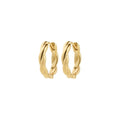 Declan Recycled Earrings - Gold Plated