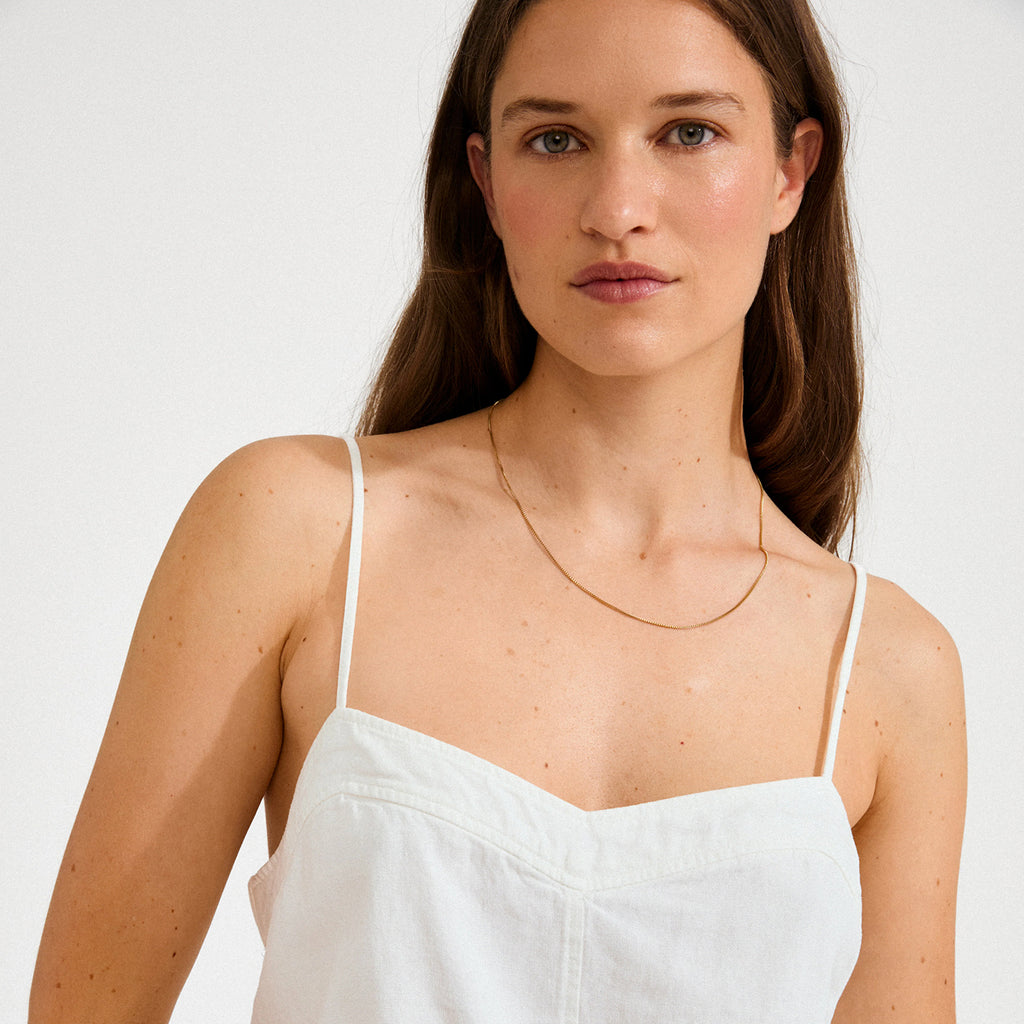 Nancy Recycled Necklace - Gold Plated