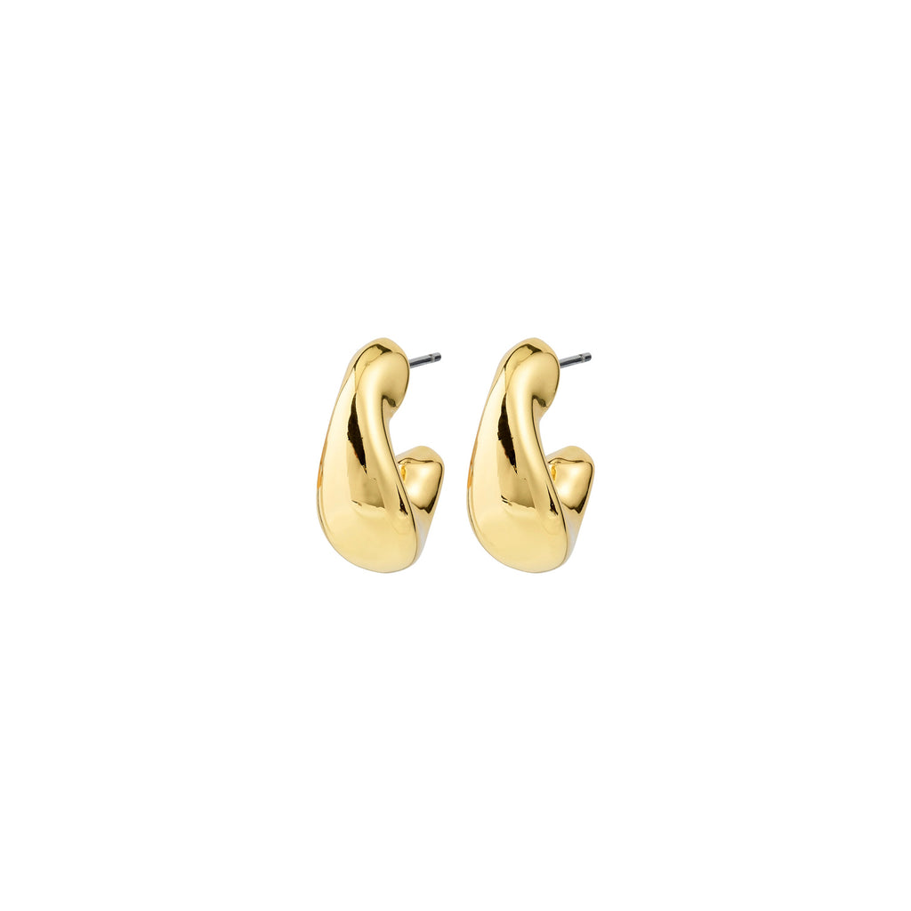 Jennings Hoop Earrings - Gold Plated