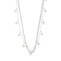 Riko Recycled Necklaces 2-in-1 Set - Silver Plated