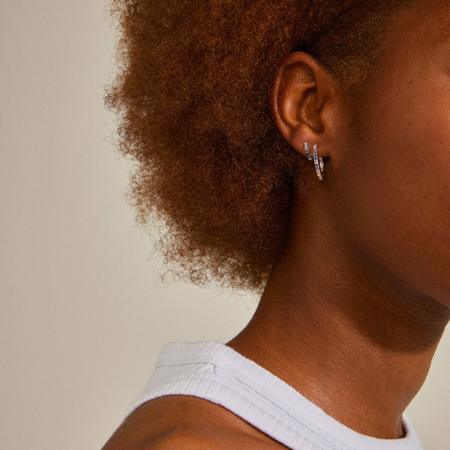 Reign Recycled Hoops 2-In-One Set - Silver Plated