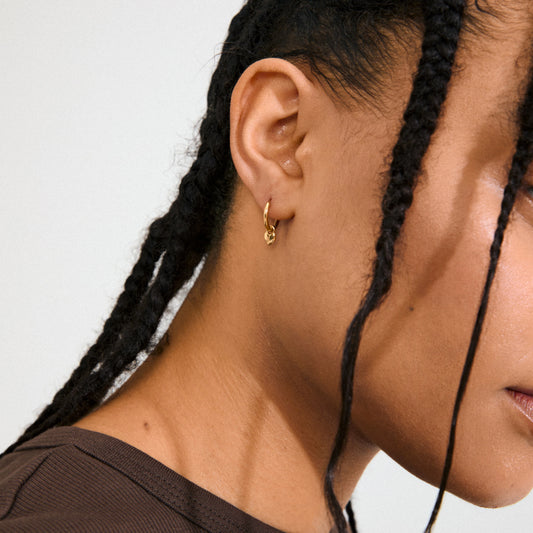 Alaia Recycled Earrings - Gold Plated