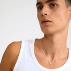 Alaia Recycled Necklace - Silver Plated