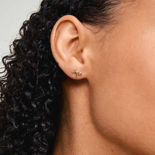 Lysandra Recycled Earrings - Gold Plated