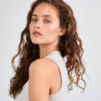 Elba Earrings - Gold Plated White