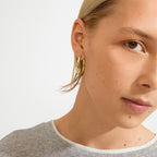 Eve Hoop Earrings 2-In-1 Set - Gold Plated