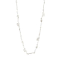 Sloan Pearl Necklace Silver-Plated