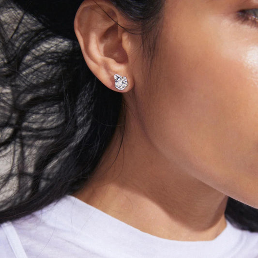 Inaya Recycled Earrings - Silver Plated