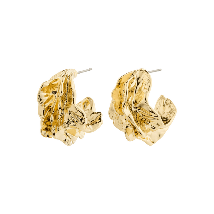 Eclipse Hoops - Gold Plated