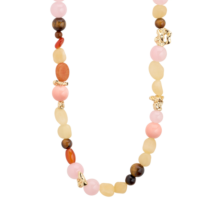 Dream Necklace Multi/- Gold Plated