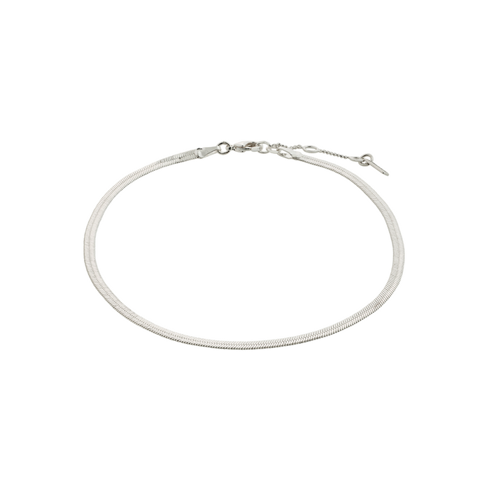 Joanna Ankle Chain - Silver Plated
