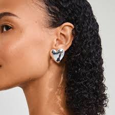 Annemette Earrings - Silver Plated