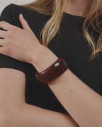 Aase Maxi Bangle - Coffee