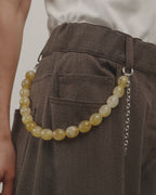 Still Necklace - Silver Plated/Yellow
