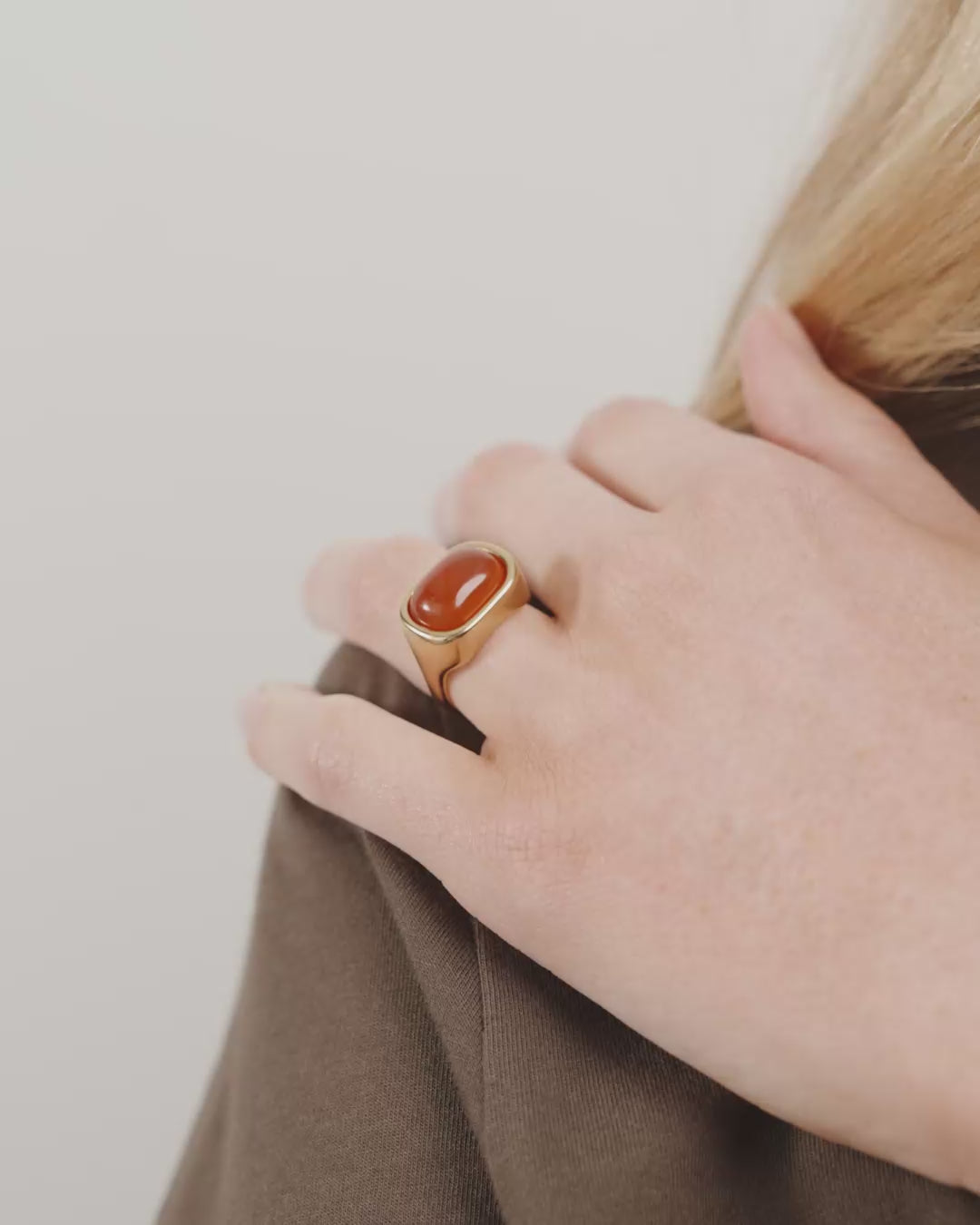 Now Ring - Gold Plated