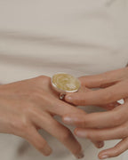 Still Ring - Silver-Plated/Yellow