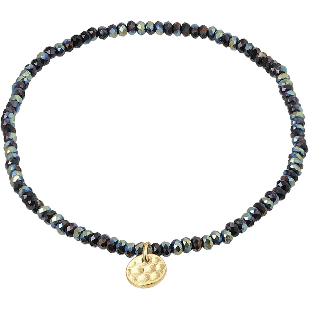 Indie Bracelet - Gold Plated - Grey