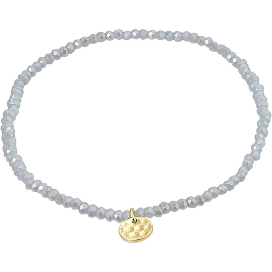 Indie Bracelet - Gold Plated - Blue