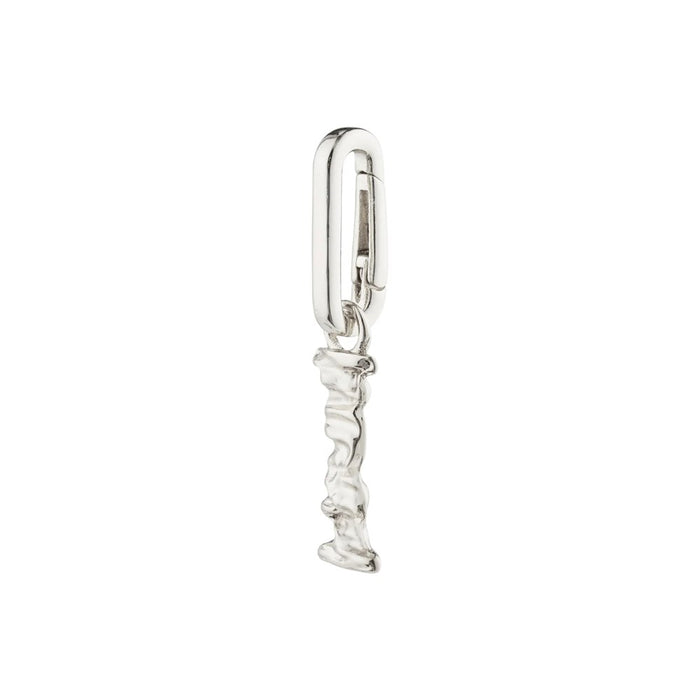 Charm Recycled Pendant - Silver Plated