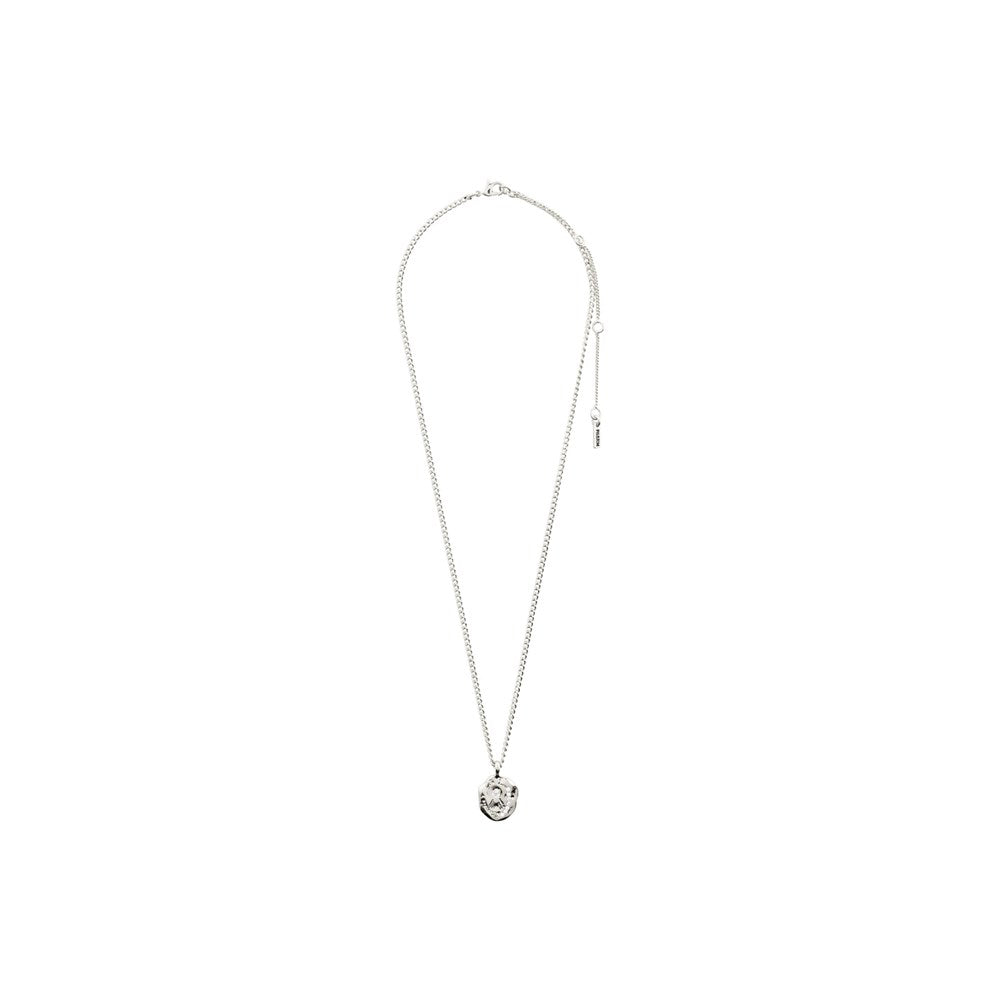 Jola Necklace - Silver Plated Crystal