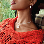 Pam Necklace - Silver Plated